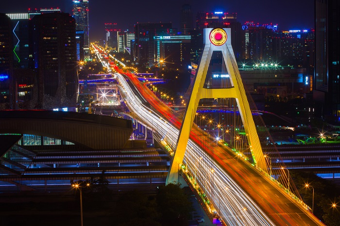 榮獲工程魯班獎(jiǎng)的成都天府南站立交橋